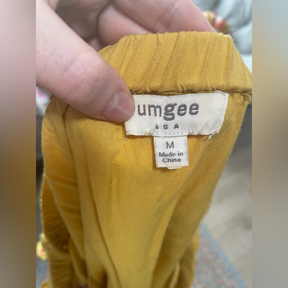 Umgee Embroidered Off-Shoulder Mini Dress - Picture 6 of 6